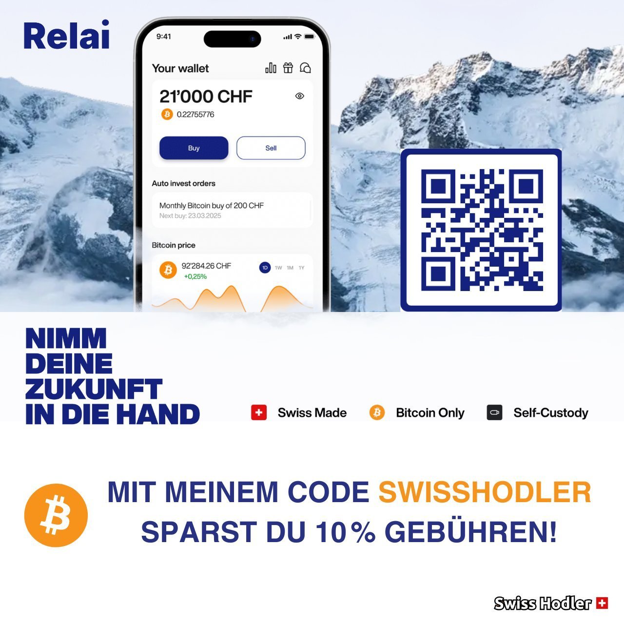 Swisshodler-Relai-Nimm deine Zukunft in die Hand